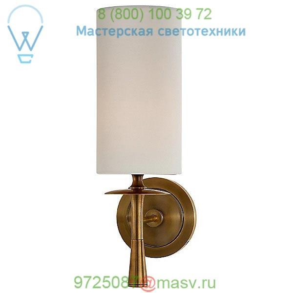 ARN 2018BZ/CG-L Drunmore Wall Sconce with Linen Shade Visual Comfort, настенный светильник