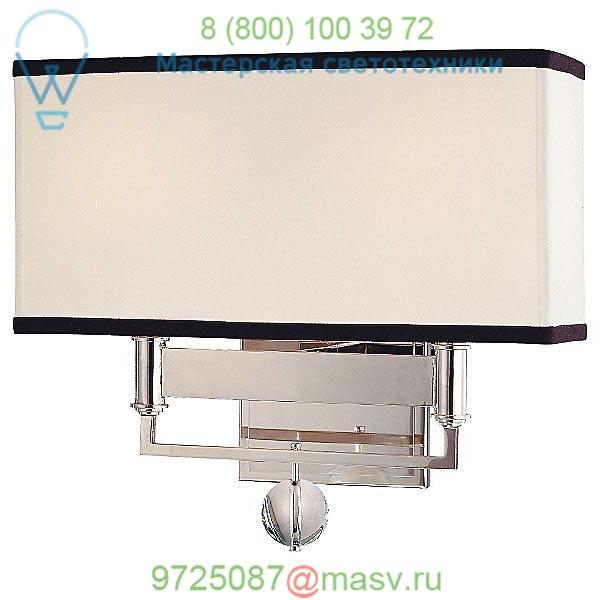 5642-PN Gresham Park Two Light Wall Sconce Hudson Valley Lighting, настенный светильник бра