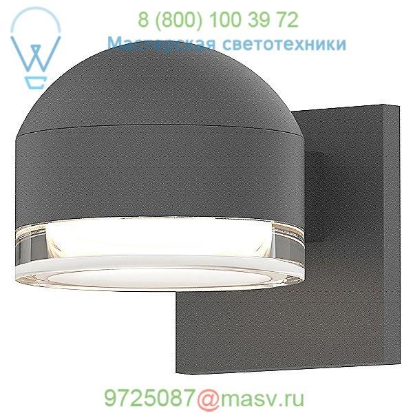 Reals Downlight Outdoor LED Wall Sconce (Clear/Plt/Gr)-OPEN BOX OB-7300.PC.FH.74-WL SONNEMAN Lighting, опенбокс