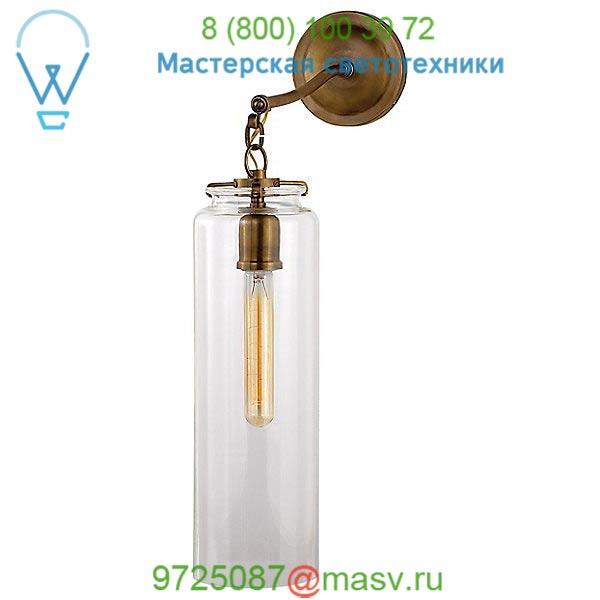 TOB 2226BZ/G3-CG Visual Comfort Katie Cylinder Bathroom Wall Light, настенный бра