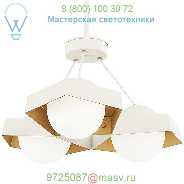 P1399-044G-L George Kovacs Five-O LED Pendant / Semi-Flush Mount Ceiling Light, потолочный светильник