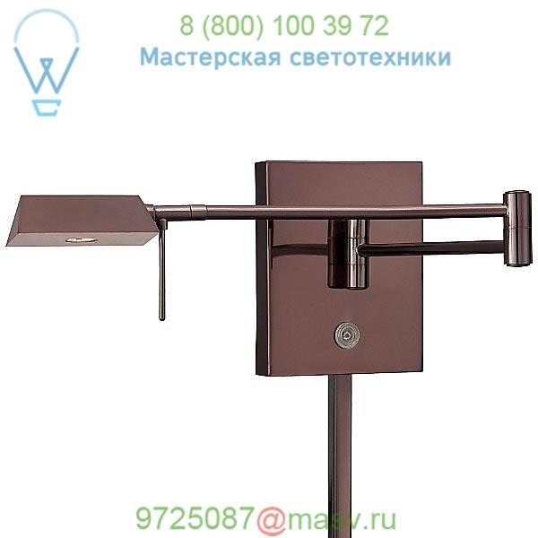 P4318-631 George Kovacs Georges Reading Room P4318 LED Swing Arm Wall Lamp, бра