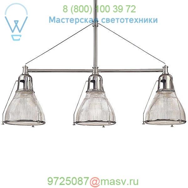 Haverhill Three Light Island Light 7313-PN Hudson Valley Lighting, подвесной светильник