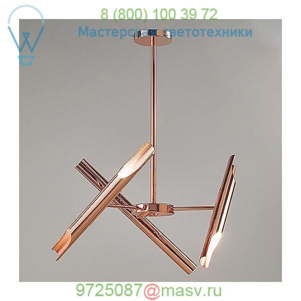 Liberty 6 LED Chandelier Ricca Design Lib_3B, светильник