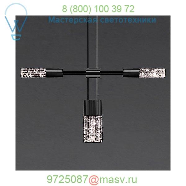 Suspenders 24 Inch Single Ring 9 Light LED Suspension System S1E24K-JC06XX18-CL02 SONNEMAN Lighting, светильник