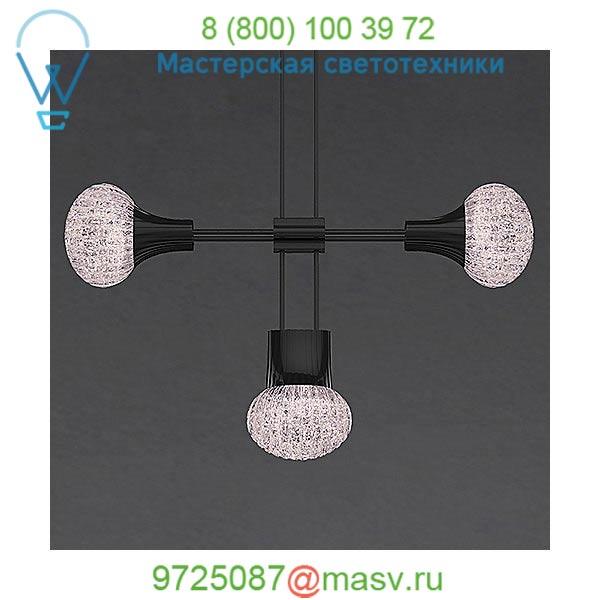 Suspenders 24 Inch 1 Tier Tri Bar 6 Light LED Suspension System S1C24K-JR18XX62-RP02 SONNEMAN Lighting, светильник