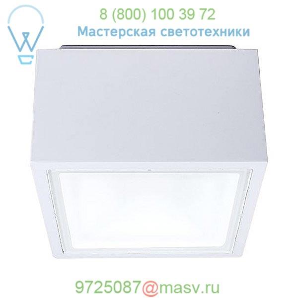 Bloc Flush Mount Ceiling Light Modern Forms FM-W9200-BK, уличный потолочный светильник