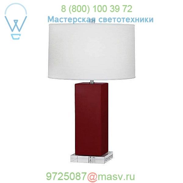 OB-OX995 Harvey Table Lamp (Oxblood/Large) - OPEN BOX RETURN Robert Abbey, опенбокс