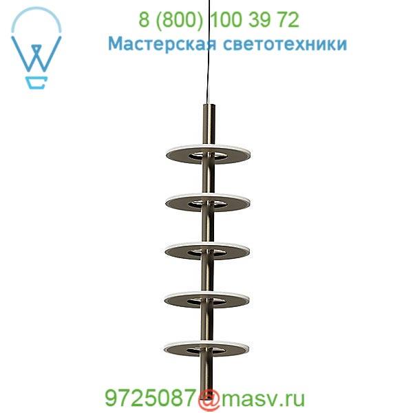 Staxx 5-Tier LED Pendant Light Blackjack Lighting , светильник