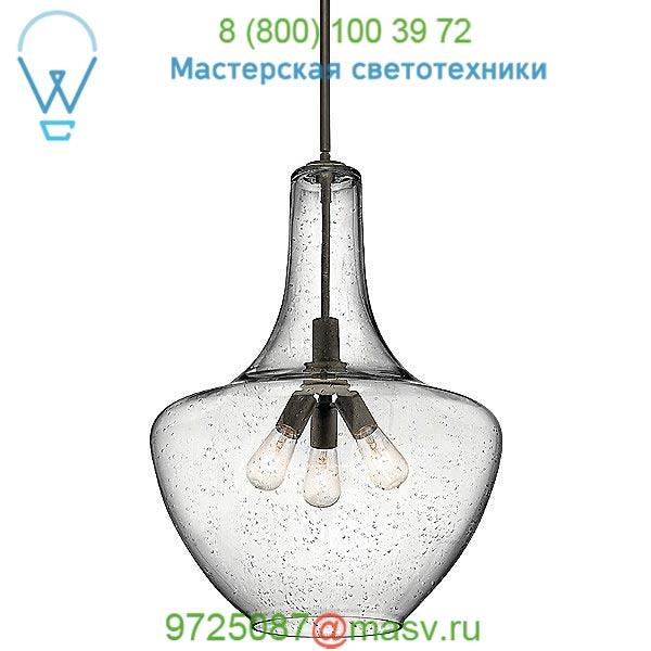 Kichler Everly 42198 3 Light Pendant Light 42198CH, светильник