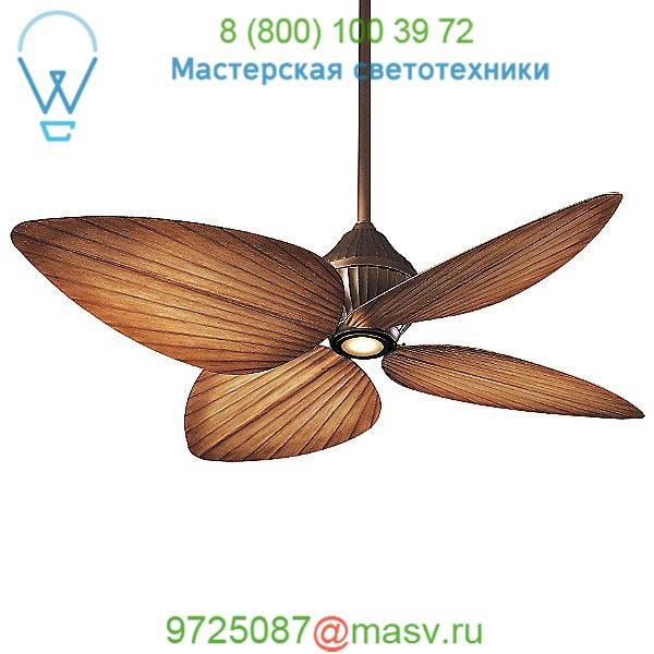 Gauguin Indoor/Outdoor Ceiling Fan with Light (Brz)-OPEN BOX Minka Aire Fans, светильник