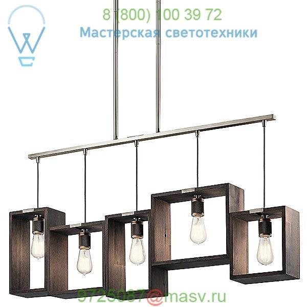 44215CLP Industrial Frames Linear Suspension Light Kichler, светильник