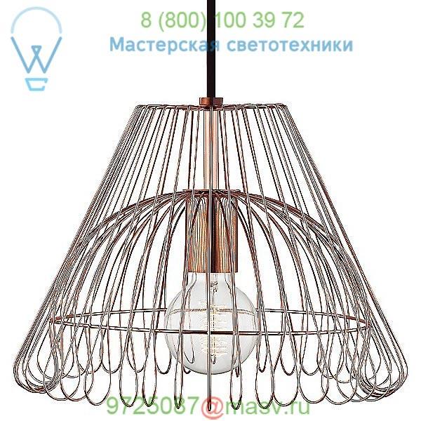 Mitzi - Hudson Valley Lighting H180701S-PB Katie Pendant Light, подвесной светильник