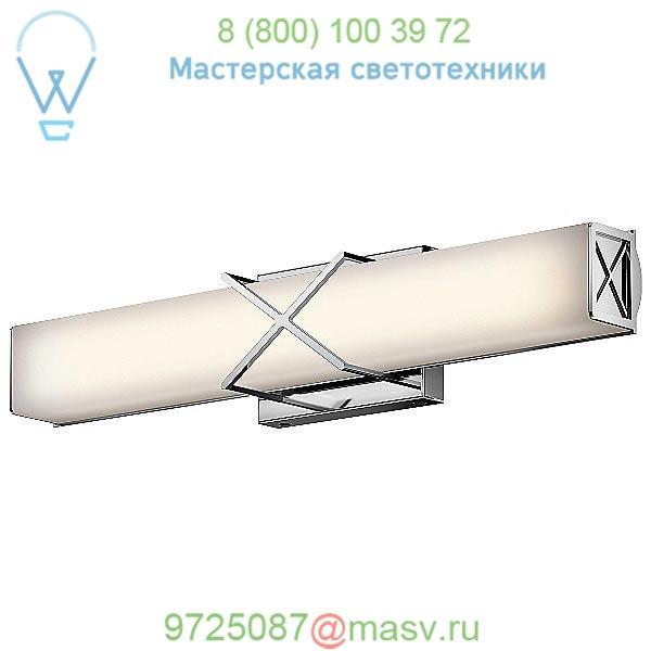 Trinsic LED Linear Bath Wall Light Kichler 45657CHLED, светильник для ванной