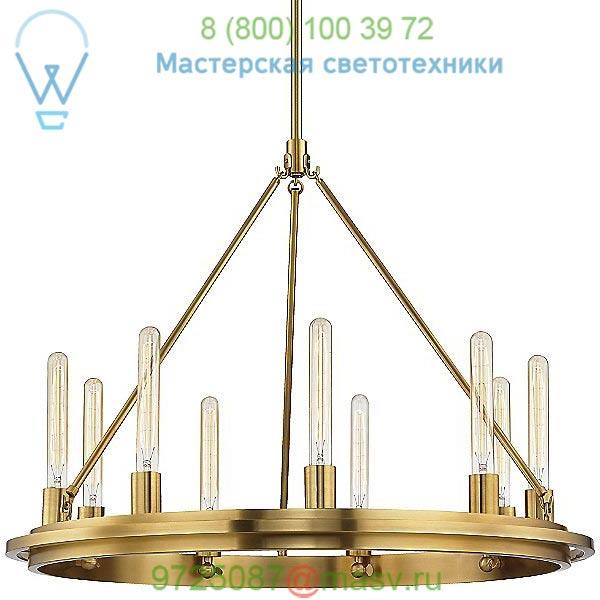 Hudson Valley Lighting Chambers Pendant Light 2732-AGB, светильник