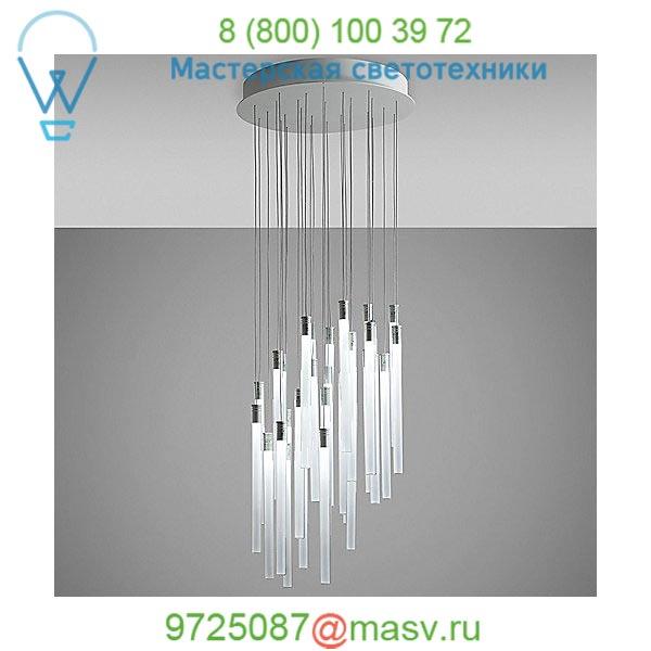 Tooby 30 Light Round Multispot Pendant Fabbian, светильник