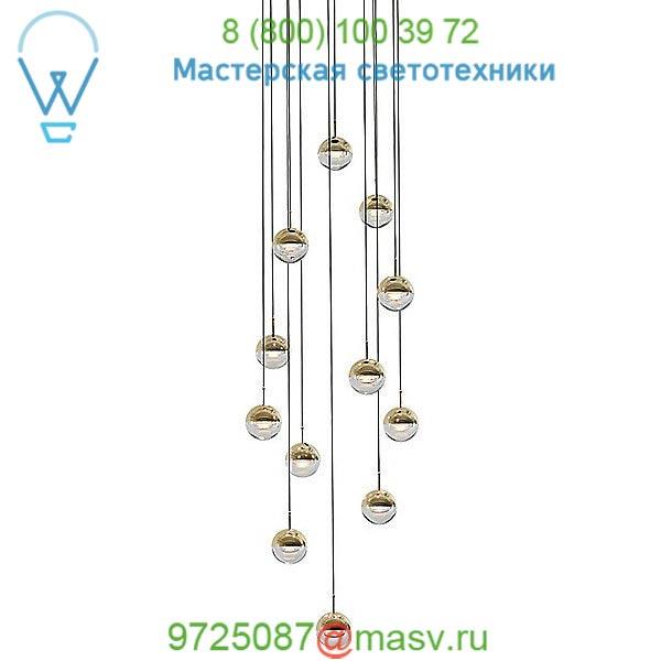 SLD-1010PC12-BRS Dora P12 Multi-Light Pendant Light Seed Design, светильник