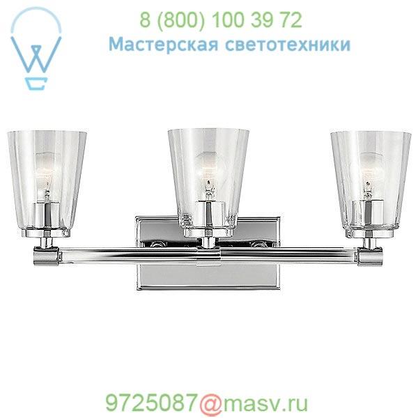 Audrea Vanity Light 45867CH Kichler, светильник для ванной