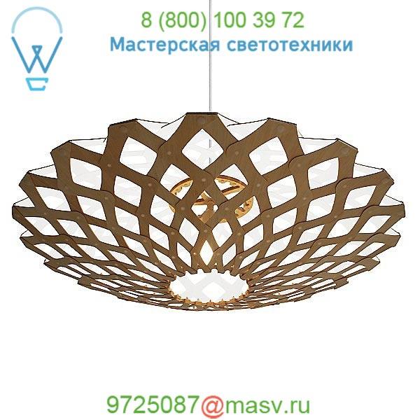 FLX-0800-NAT-RED David Trubridge Flax Pendant Light, светильник