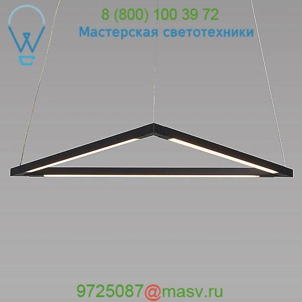 Koncept Z-Bar Triangle Pendant Light ZBP-16-T-SW-MTB-CNP, светильник