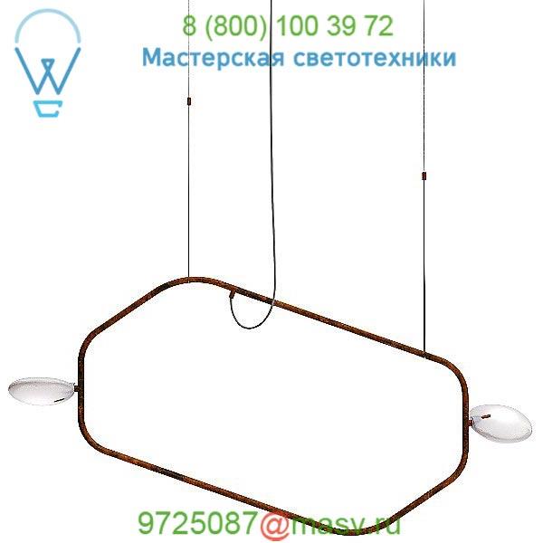 Rich Brilliant Willing Palindrome 2 Light LED Chandelier PD-2-11-J11-DW-120, светильник