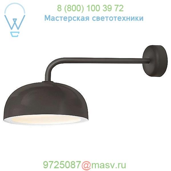 Troy RLM Lighting DM14MBKWT3LC18 Dome Outdoor Wall Sconce, уличный настенный светильник