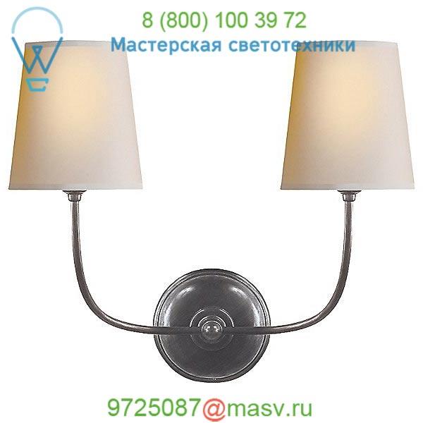 Visual Comfort TOB 2008AS-NP Vendome Wall Sconce, настенный светильник бра