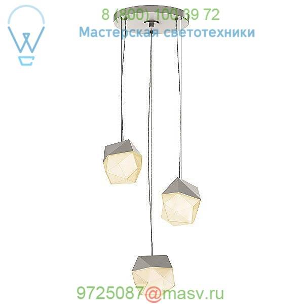 SONNEMAN Lighting Facets Multi Light LED Pendant Light 3003.01-SML, светильник