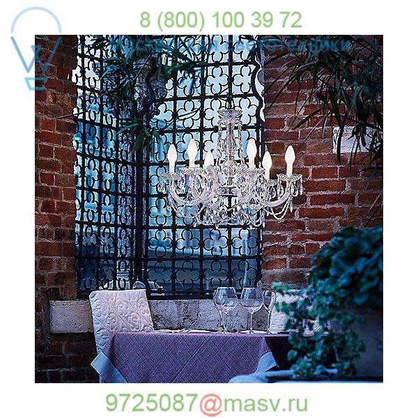 Masiero DRYLIGHT LED S6 EXT Drylight 6 Light LED Outdoor Chandelier, уличный подвесной светильник