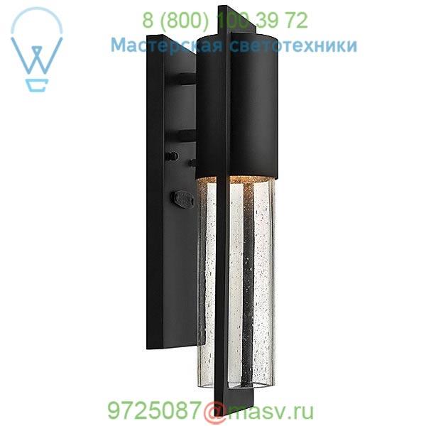 Hinkley Lighting 1324BK Shelter Outdoor Wall Light, уличный настенный светильник