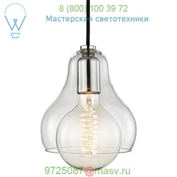 H104701S-AGB Sadie Mini Pendant Light Mitzi - Hudson Valley Lighting, светильник