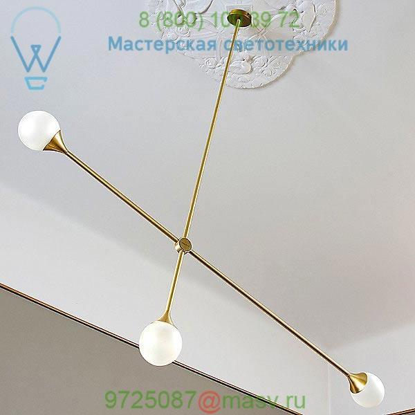 Intueri Light SI-3-BLA/PB Bullarum SI-3 Chandelier, светильник