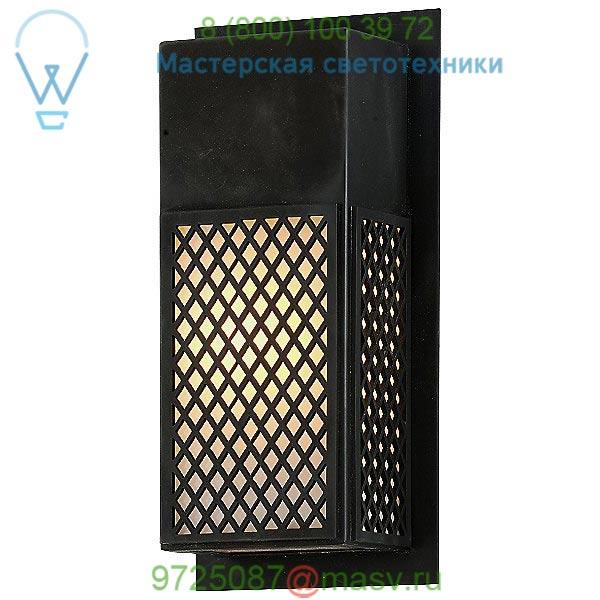 Troy Lighting Ibiza Outdoor Wall Light B6571HBZ, уличный настенный светильник