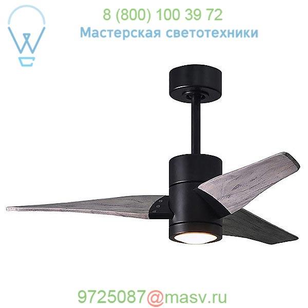 Atlas Fan Company SJ-BK-BW-42 Super Janet Ceiling Fan, светильник