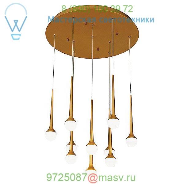 Honey Drip LED Multi-Light Pendant Light George Kovacs P8226-668-L, светильник