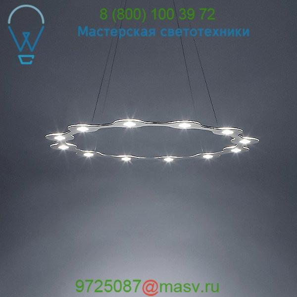 Flat Ring 12 LED Pendant Light Lumen Center Italia , светильник