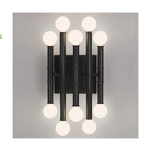 Meurice 10 Light Wall Sconce Robert Abbey Z686, настенный светильник бра