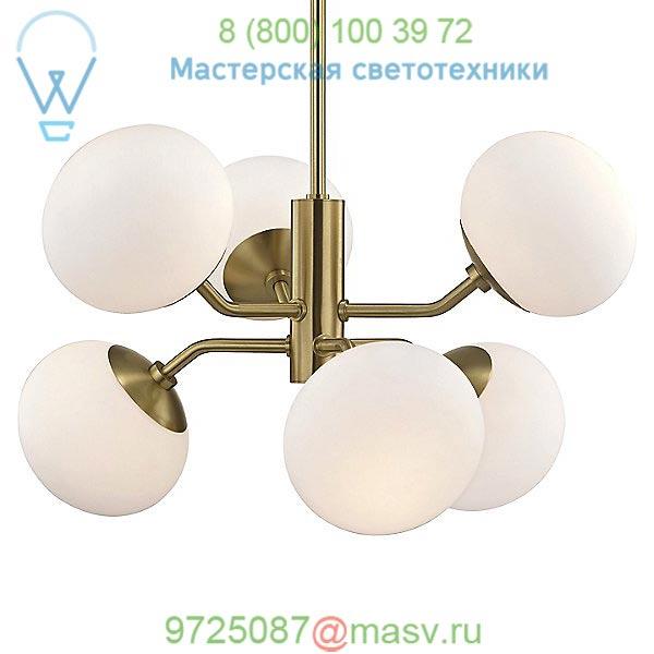 Mitzi - Hudson Valley Lighting H134806-AGB Estee Chandelier, светильник