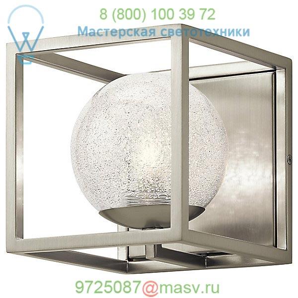 Karia Bathroom Wall Sconce Kichler 45916NI, настенный бра