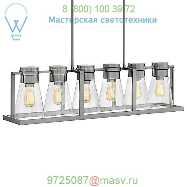 63306BK-CL Refinery Linear Pendant Light Hinkley Lighting, светильник