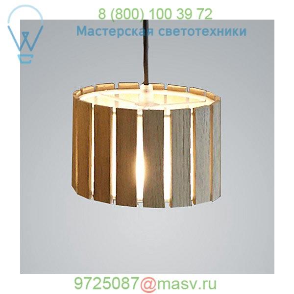 Luz Oculta Wood Mini Pendant Light ZANEEN design D5-1044DGR, светильник