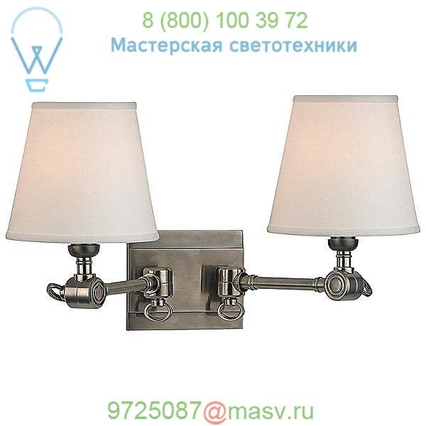 6232-PN Hudson Valley Lighting Hillsdale Two Light Swivel Wall Sconce, настенный светильник бра