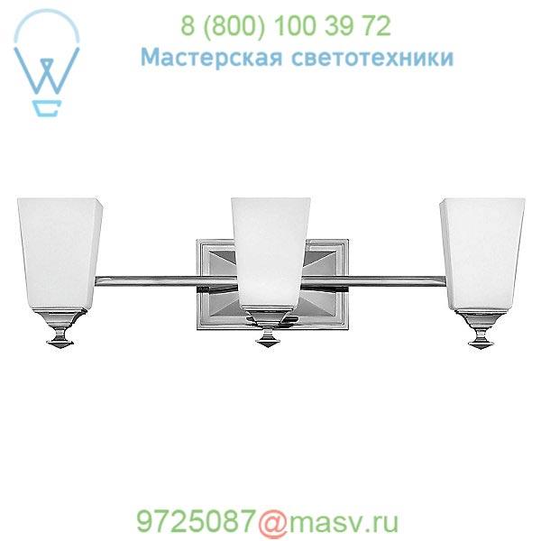 56673PN Hinkley Lighting Baldwin 3 Light Bath Light, светильник для ванной