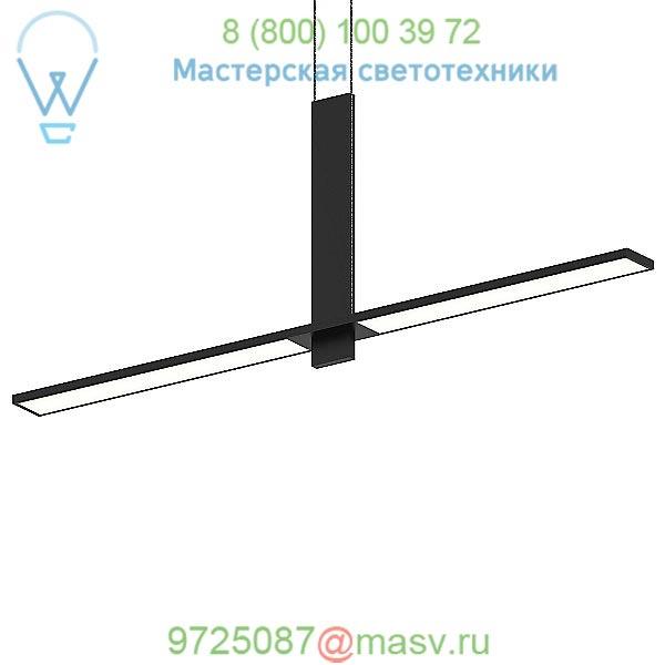 Planes Intersecting LED Pendant (Black Aluminum) - OPEN BOX OB-2686.25 SONNEMAN Lighting, опенбокс