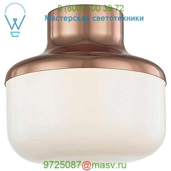 Mitzi - Hudson Valley Lighting H144501S-AGB Livvy Flush Mount Ceiling Light, светильник