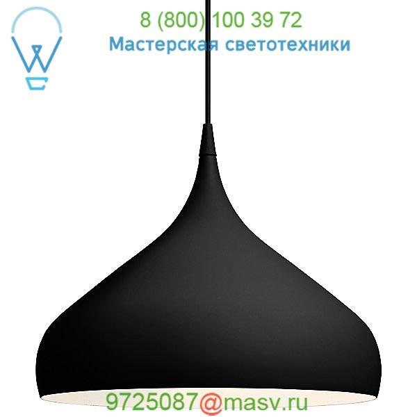 Spinning BH2 Pendant Light &Tradition AT-20919003-UL-BLACK-PVC, светильник