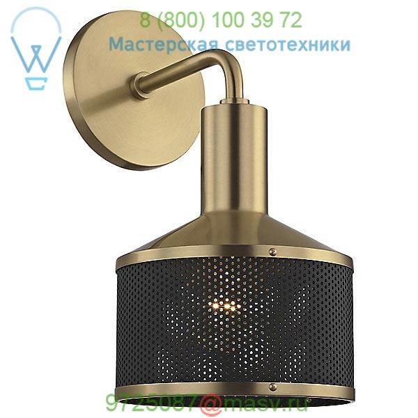 Yoko Wall Sconce H119101-AGB/BK Mitzi - Hudson Valley Lighting, настенный светильник