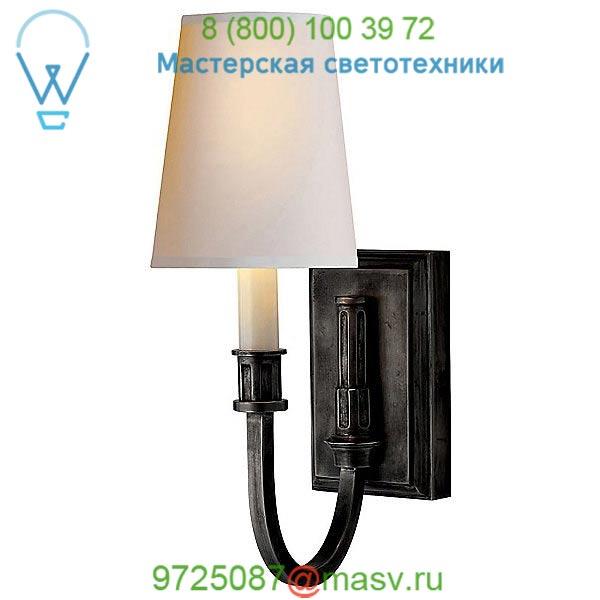 Modern Library Wall Light Visual Comfort TOB 2327BZ-NP, настенный светильник