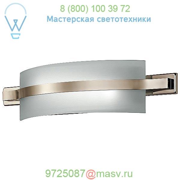 Freeport LED Linear Bath Wall Light Kichler 45087PNLED, светильник для ванной