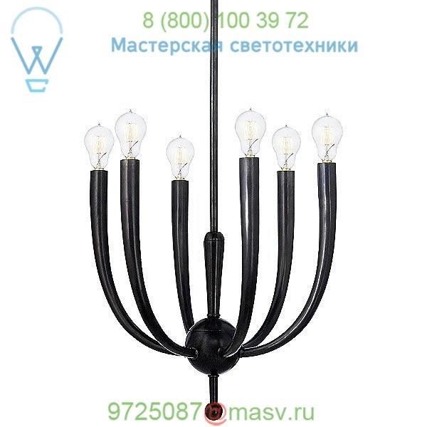 Visual Comfort Horn 6-Light Chandelier S 5395BZ, светильник